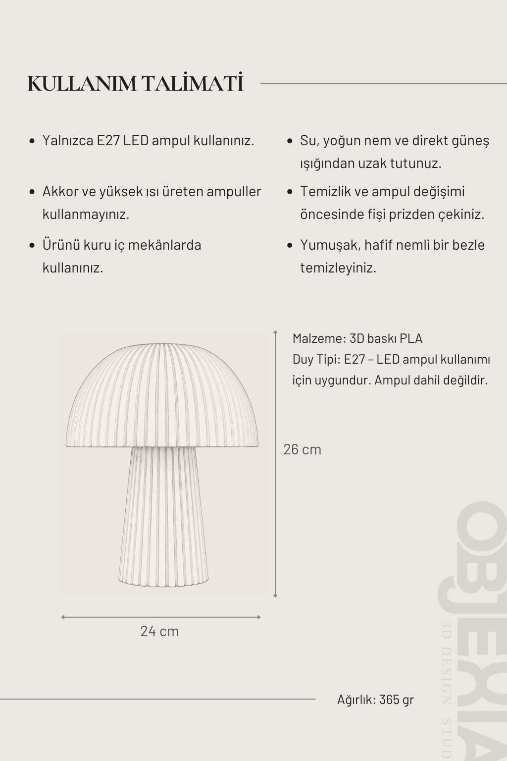 RADIAL Masa Lambası