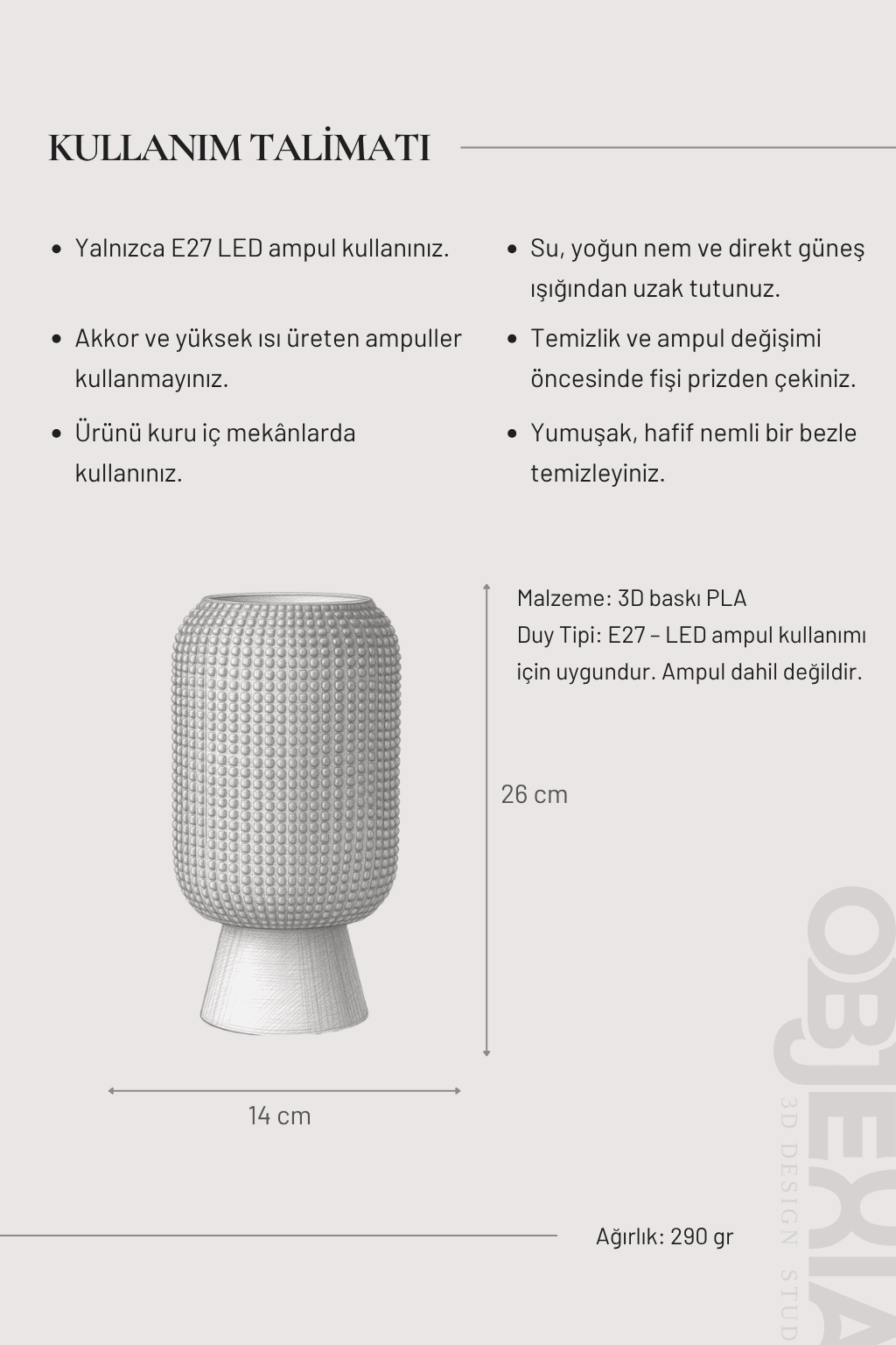 DOTS Masa Lambası