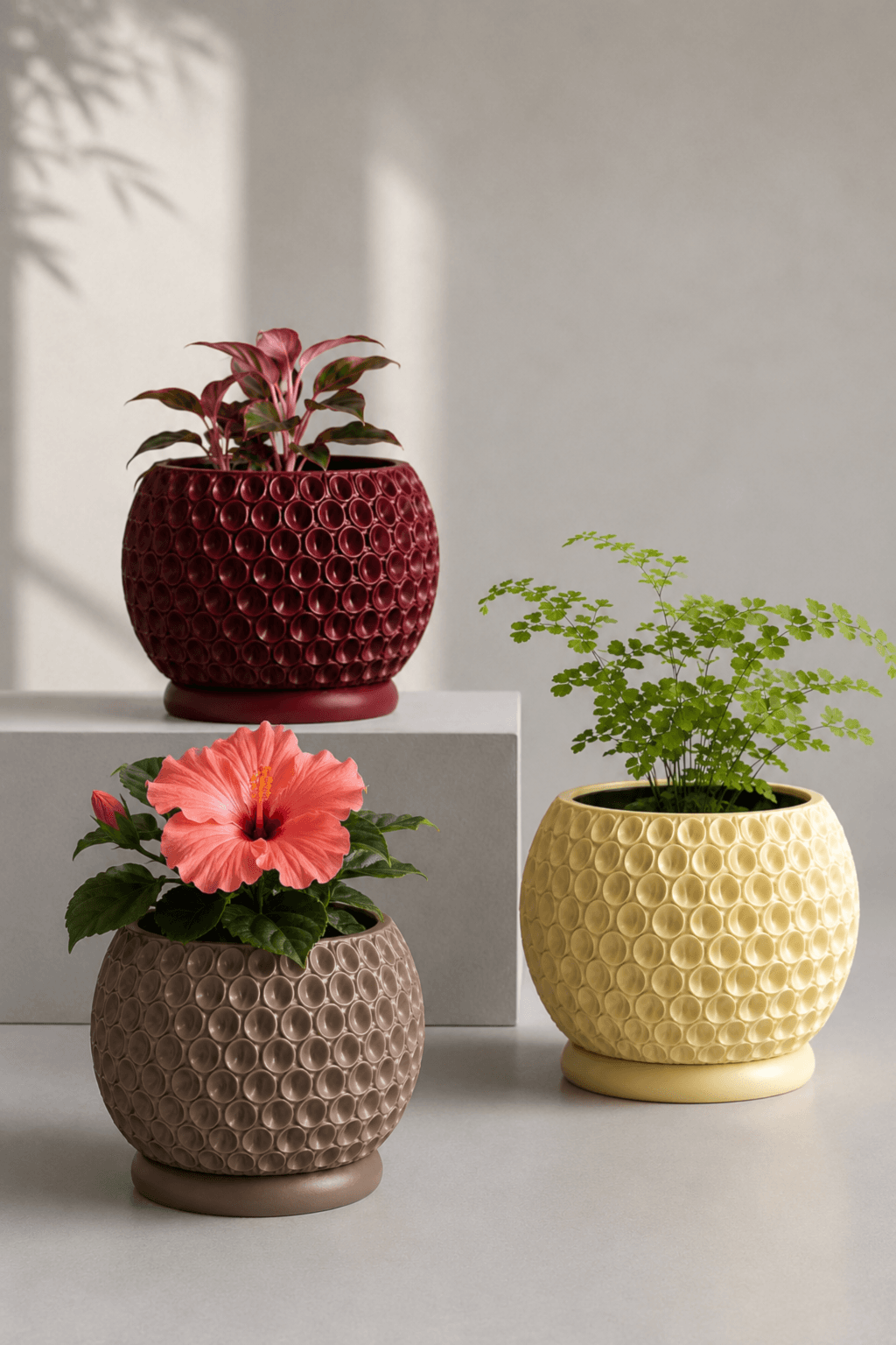 DOTS Tabaklı Saksı